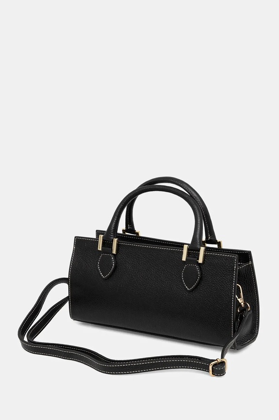 Akcesoria Answear.LAB torebka crossbody damska skórzana A00011.isr czarny