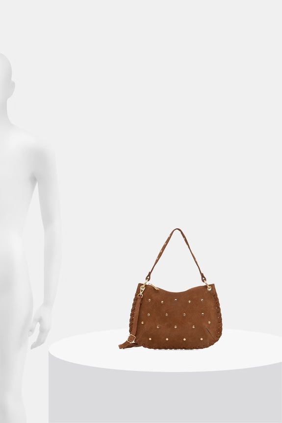 Answear.LAB torebka crossbody damska zamszowa 1271.hak