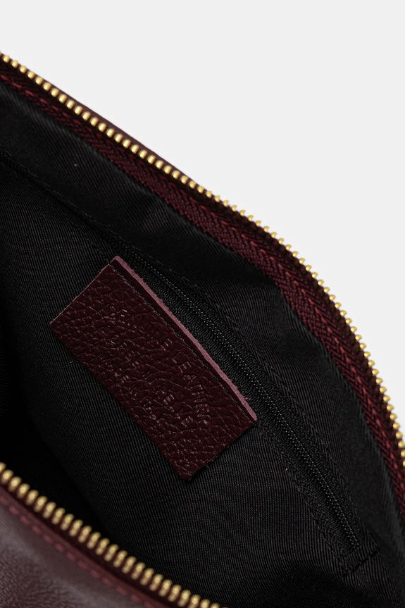 Kožená kabelka Answear.LAB SR17ML.pak burgundské