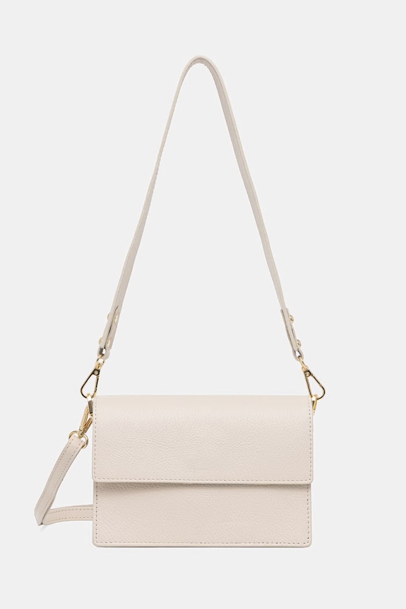 Answear.LAB crossbody kabelka dámská kožená béžová SR27ML.pak