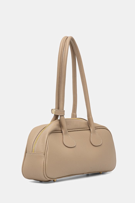 Answear.LAB μπαγκέτα γυναικεία δερμάτινη SR8ML.pak μπεζ WS26