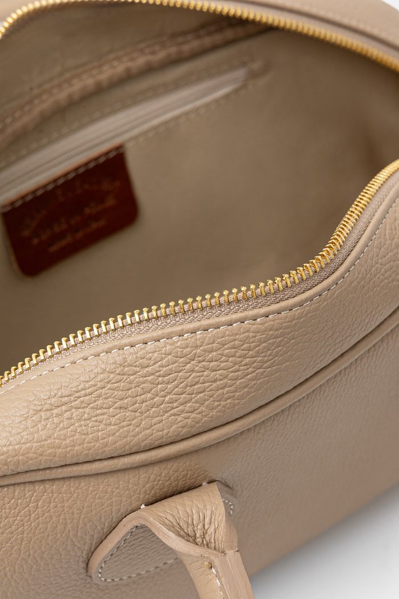 Answear.LAB μπαγκέτα γυναικεία δερμάτινη SR8ML.pak μπεζ