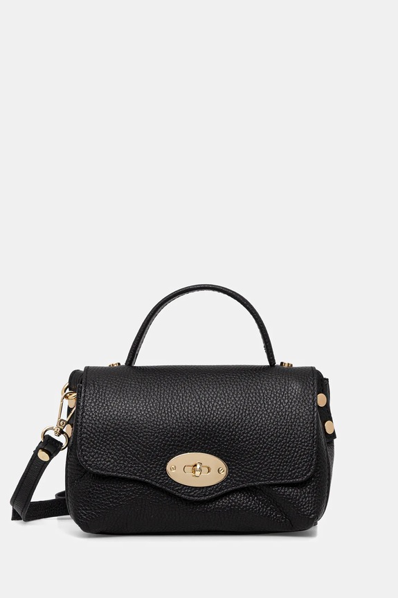 Answear.LAB poseta de piele uni negru 9966.isr