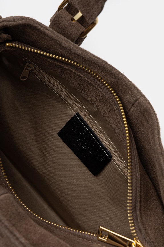 Answear.LAB torebka zamszowa c00058.ISR