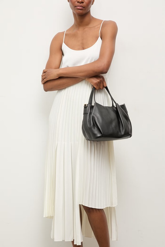 Answear.LAB geantă de piele Unscripted Collection uni negru wy111.iak