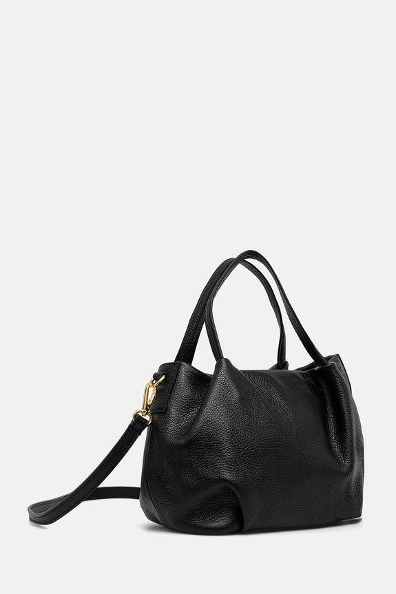 Accesorii Answear.LAB geantă de piele Unscripted Collection wy111.iak negru