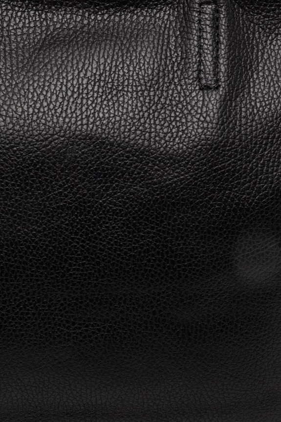 Answear.LAB shopper torba ženska usnjena črna 755.podszewka.hak