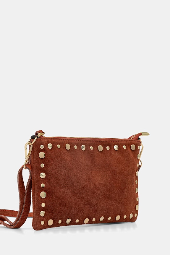 Answear.LAB crossbody kabelka dámska semišová 997.hak oranžová WS26