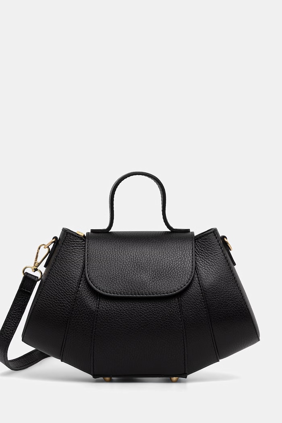 Answear.LAB torebka crossbody damska skórzana czarny MZB1204.iak