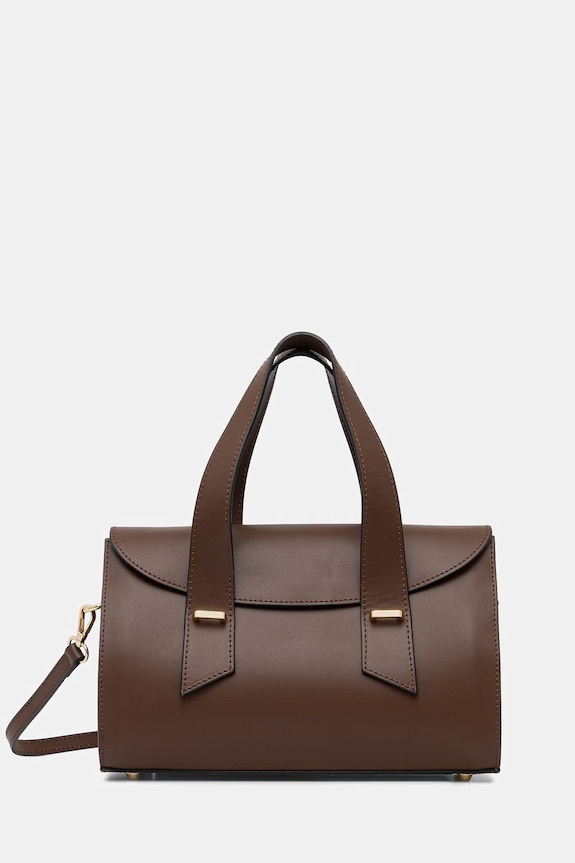 Answear.LAB torebka shopper damska skórzana brązowy RXB8208.iak