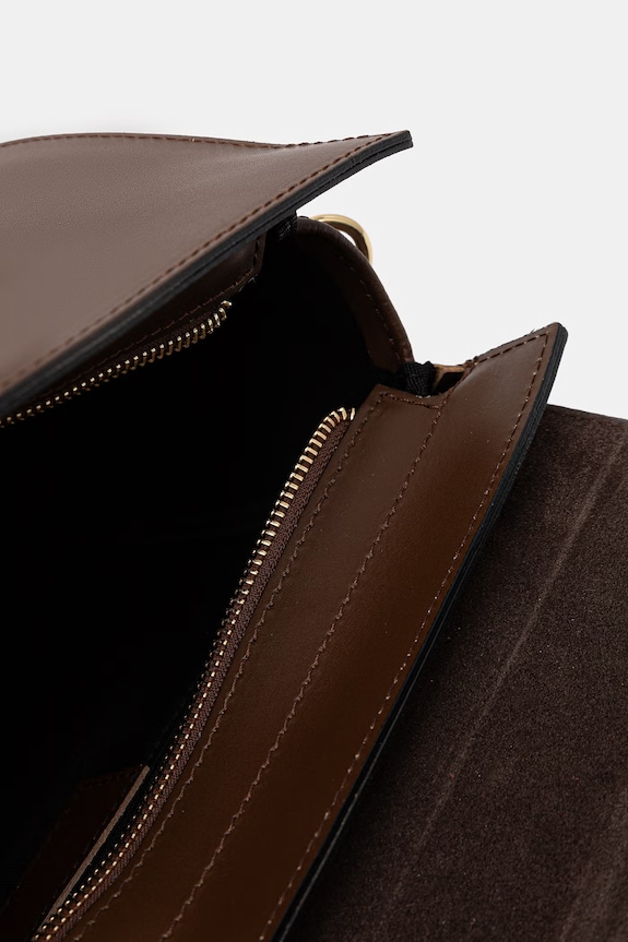 Answear.LAB torebka shopper damska skórzana RXB8208.iak brązowy