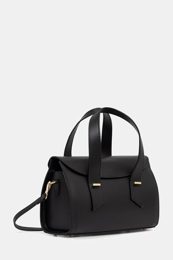Answear.LAB kabelka typu shopper dámska kožená RXB8208.iak čierna WS26