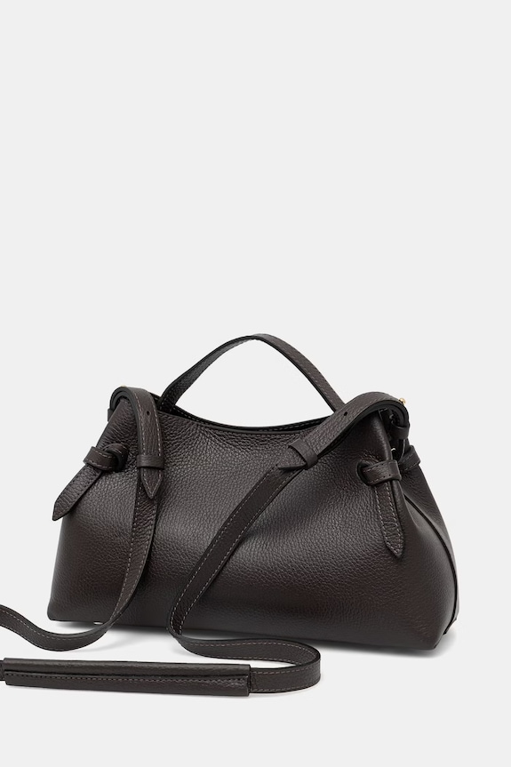 Accesorii Answear.LAB Geantă crossbody de damă din piele WS26-TOD162 maro