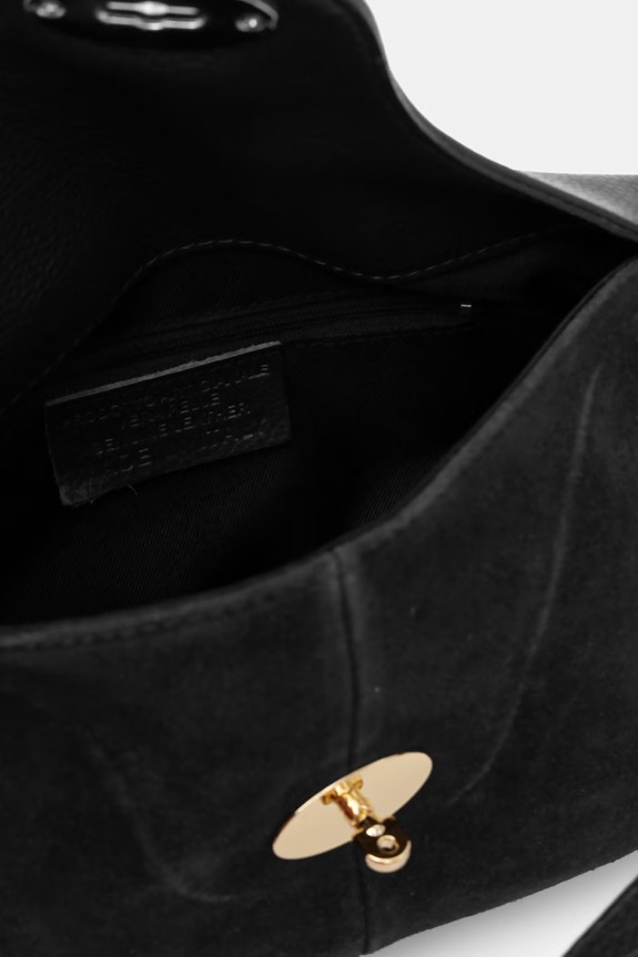 Answear.LAB torebka crossbody damska skórzana c00056 brązowy