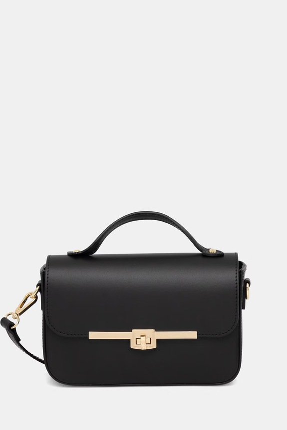 Answear.LAB geantă crossbody de damă din piele negru a00074-L