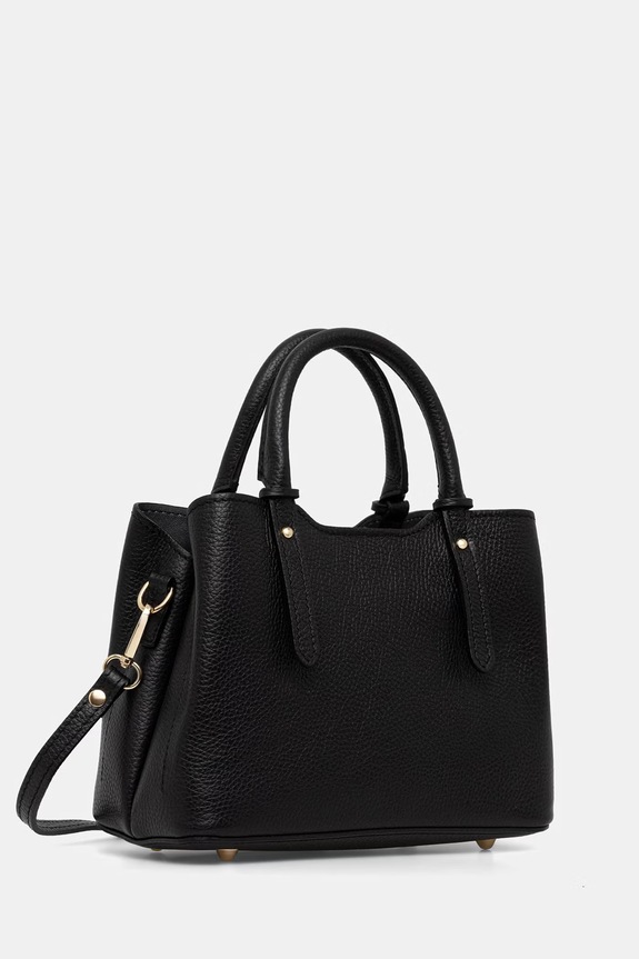 Akcesoria Answear.LAB torebka damska skórzana a00098 czarny