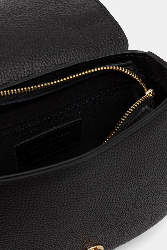 Answear.LAB geantă crossbody de femei din piele a00030 negru