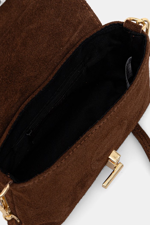 Answear.LAB сумка crossbody женская замшевая 1341.hak коричневый