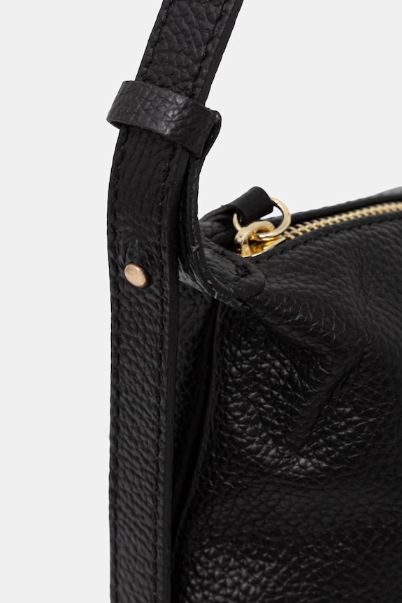 Answear.LAB torebka damska skórzana czarny 1468.hak