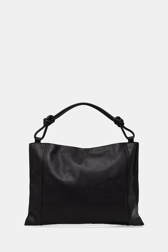 Answear.LAB shopper γυναικεία δερμάτινη μαύρο 1406.hak