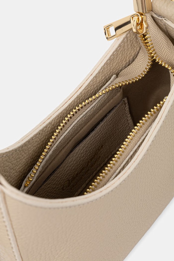 Answear.LAB сумка crossbody для женщин кожаная 1470.hak бежевый