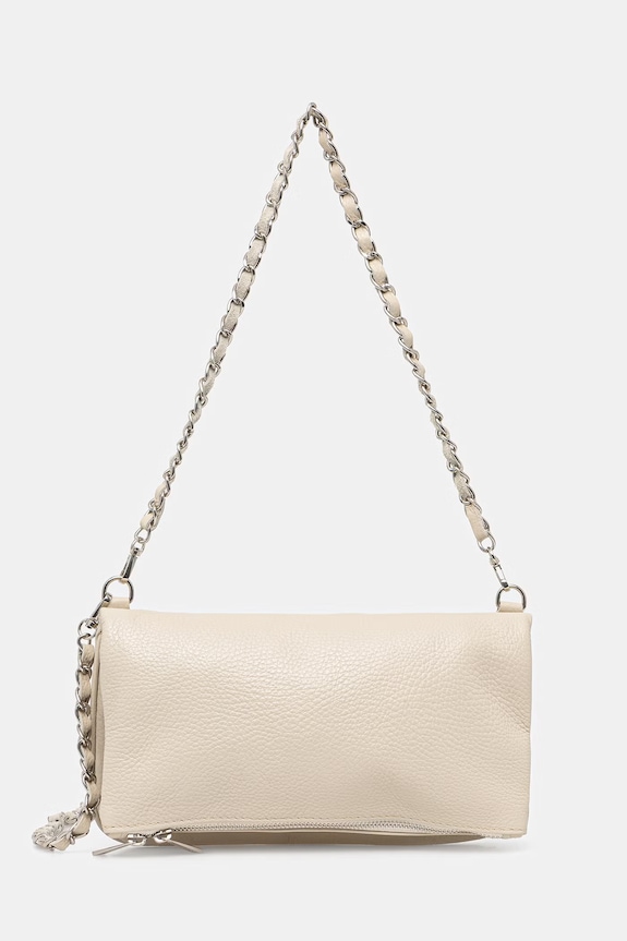 Answear.LAB kopertówka damska skórzana beżowy 567.hak