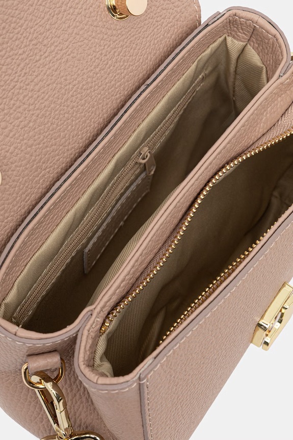 Answear.LAB torebka crossbody damska skórzana SR39ML.PSR różowy