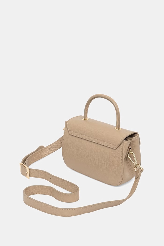 Akcesoria Answear.LAB torebka crossbody damska skórzana SR39ML.PSR beżowy