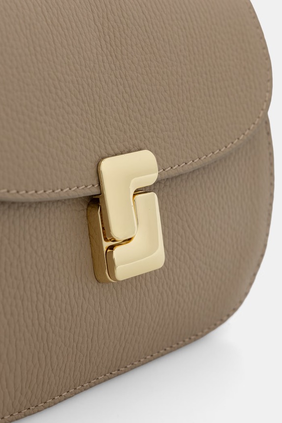 Answear.LAB torebka crossbody damska skórzana beżowy SR39ML.PSR