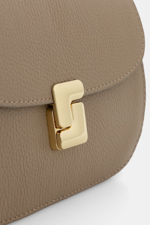 Answear.LAB torebka crossbody damska skórzana beżowy SR39ML.PSR
