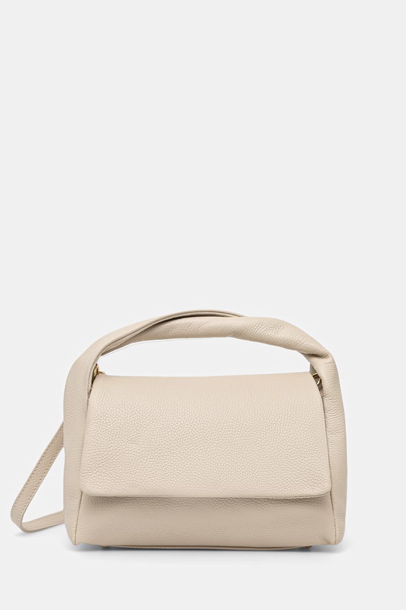 Answear.LAB torebka crossbody damska skórzana beżowy SR41ML.PSR