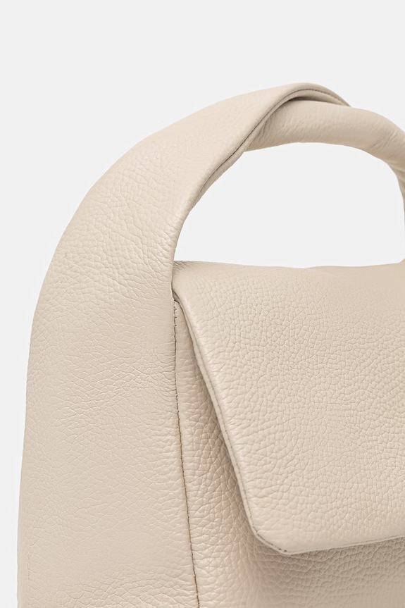 Answear.LAB torebka crossbody damska skórzana beżowy SR41ML.PSR