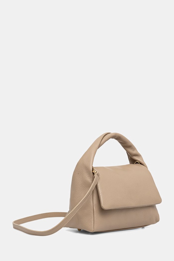 Answear.LAB torebka crossbody damska skórzana SR41ML.PSR beżowy WS26