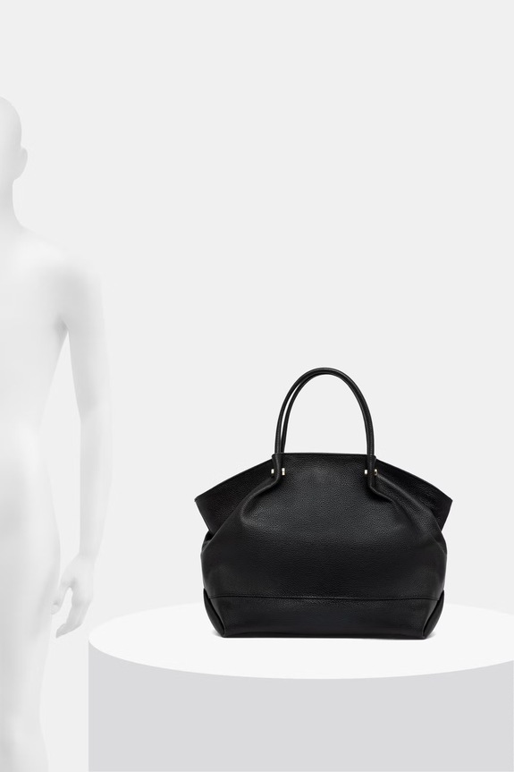 Answear.LAB kabelka typu shopper dámska kožená SR42DL.PSR