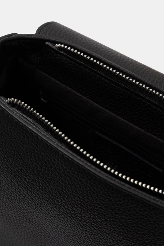 Answear.LAB Μικρή Τσάντα γυναικεία δερμάτινη SR43ML.PSR μαύρο