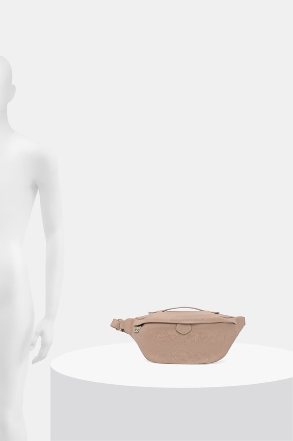 Answear.LAB τσαντάκι μέσης γυναικείο δερμάτινο SR44DLN.PSR ροζ