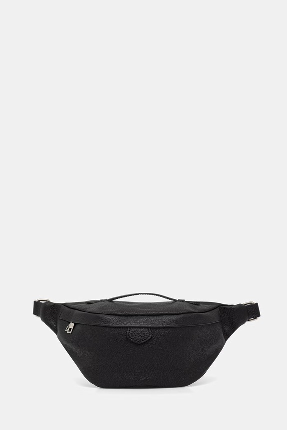 Answear.LAB τσαντάκι μέσης γυναικείο δερμάτινο μαύρο SR44DLN.PSR