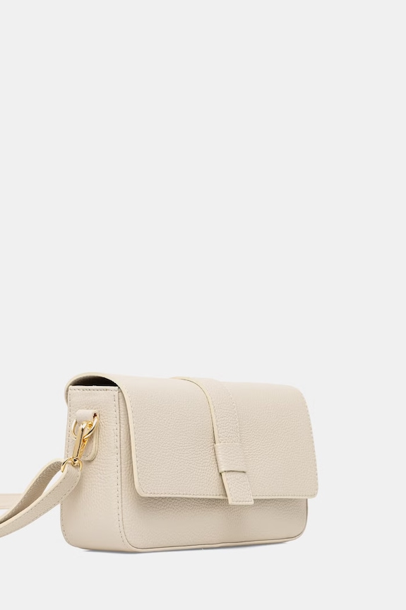 Answear.LAB torebka crossbody damska skórzana SR45ML.PSR beżowy WS26