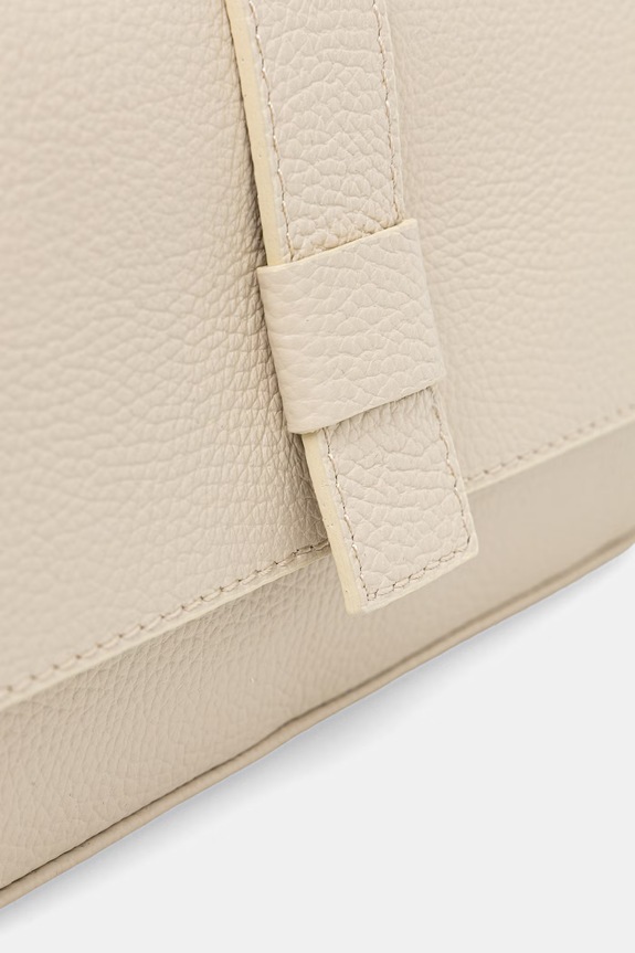 Answear.LAB torebka crossbody damska skórzana beżowy SR45ML.PSR