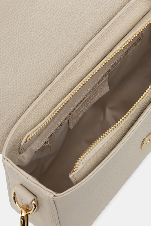 Answear.LAB torebka crossbody damska skórzana SR45ML.PSR beżowy