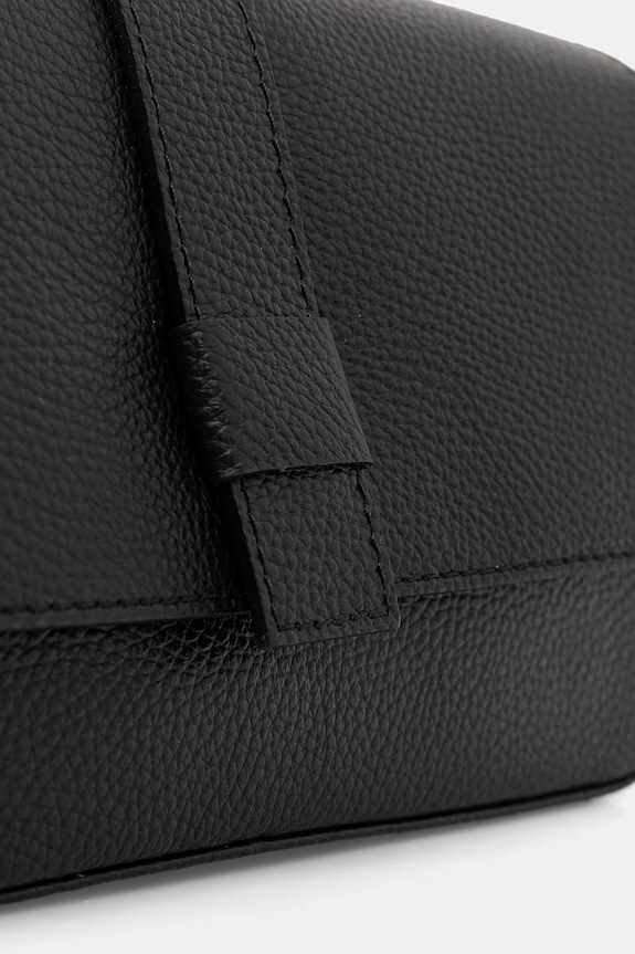 Answear.LAB torebka crossbody damska skórzana czarny SR45ML.PSR