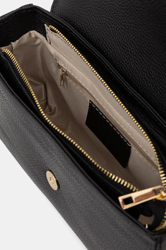 Answear.LAB torebka crossbody damska skórzana SR45ML.PSR czarny