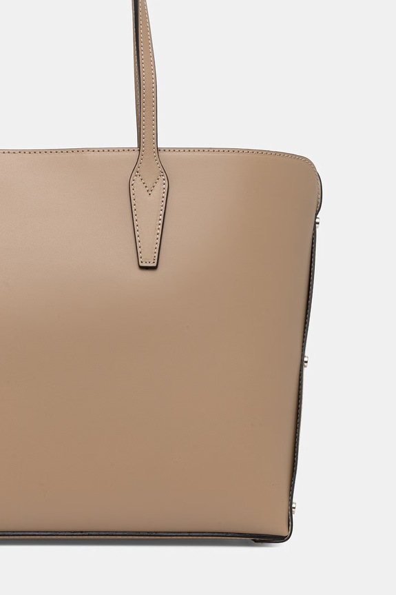 Akcesoria Answear.LAB torebka shopper damska skórzana SR46DL.PSR beżowy