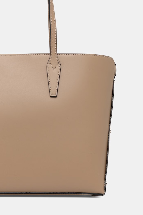 Akcesoria Answear.LAB torebka shopper damska skórzana SR46DL.PSR beżowy