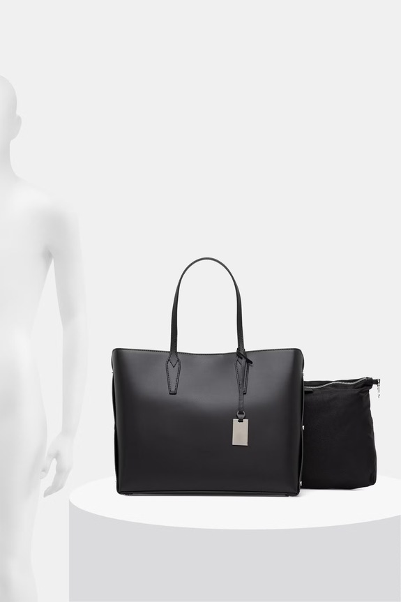 Answear.LAB torebka shopper damska skórzana SR46DL.PSR