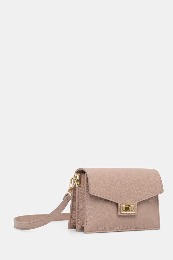 Answear.LAB crossbody torbica ženska usnjena SR47ML.PSR roza WS26