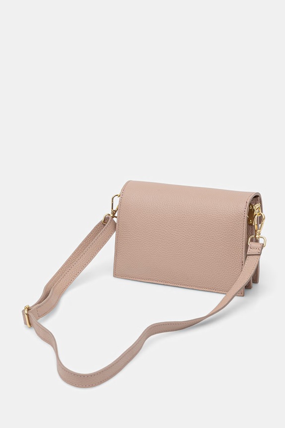 Dodatki Answear.LAB crossbody torbica ženska usnjena SR47ML.PSR roza
