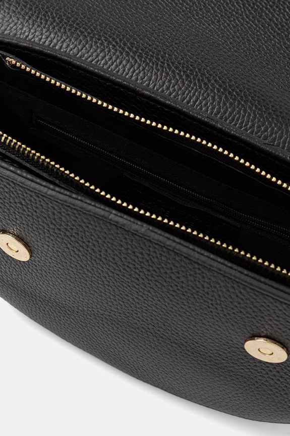 Answear.LAB torebka crossbody damska skórzana SR48ML.PSR czarny