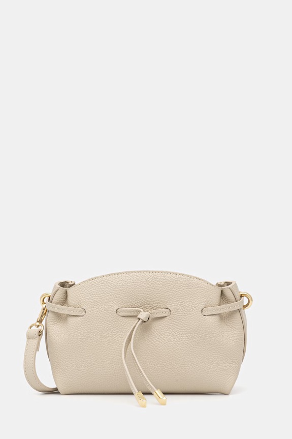 Answear.LAB crossbody torbica ženska usnjena bež SR49ML.PSR