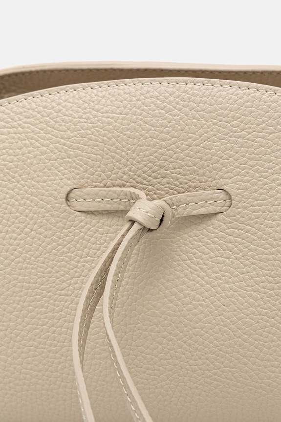 Answear.LAB crossbody torbica ženska usnjena bež SR49ML.PSR